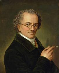 The Artist Friedrich Carl Groger (1766-1838) 1828 (oil on canvas) | Obraz na stenu