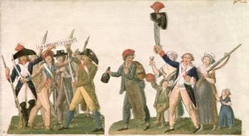 Cry of Liberty and the Departure for the Frontier, 1792 (print) | Obraz na stenu