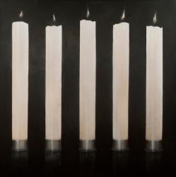 Five Candles, Sri Lanka, 2012 (acrylic on canvas) | Obraz na stenu