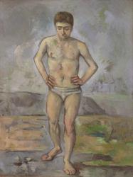 The Bather, c.1885 (oil on canvas) | Obraz na stenu