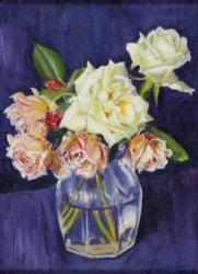 Summer Roses, 2007 (oil on canvas) | Obraz na stenu
