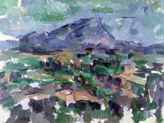 Montagne Sainte-Victoire, 1904-06 (oil on canvas) | Obraz na stenu