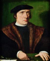 Portrait of a Man (oil on panel) | Obraz na stenu