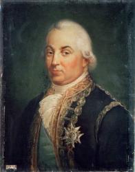 Pierre de Suffren-Saint-Tropez (1729-88) Vice Admiral of France, 1835 (oil on canvas) | Obraz na stenu