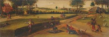 The Harvest, 17th century | Obraz na stenu