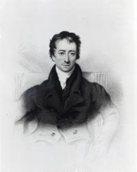 Charles Lamb (1775-1834) (engraving) (b/w photo) | Obraz na stenu