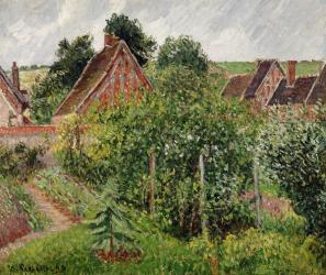 Landscape with Cottage Roofs, 1899 | Obraz na stenu