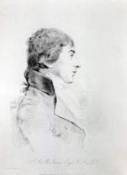 Joseph Mallord William Turner R.A, engraved by William Daniell, 1827 (etching) | Obraz na stenu
