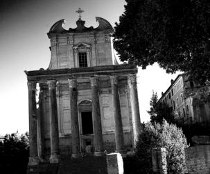 Roman Forum: Temple of Antoninus and Faustina. | Obraz na stenu