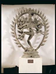 Shiva Nataraja, Dravidian (bronze) (see also 239922) | Obraz na stenu