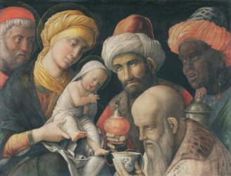 Adoration of the Magi, c.1495-1505 (Distemper on linen) | Obraz na stenu