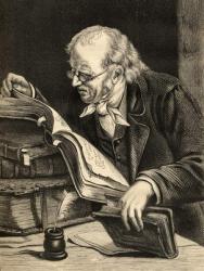 Barthold Georg Niebuhr (1776-1831) (engraving) | Obraz na stenu