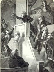 Meeting of the National Assembly, 1791 (engraving) | Obraz na stenu