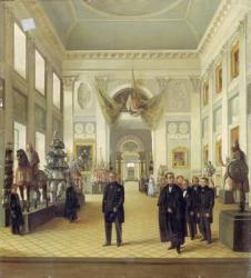 Interior of the Armoury Chamber in the Kremlin, 1844 (oil on canvas) | Obraz na stenu