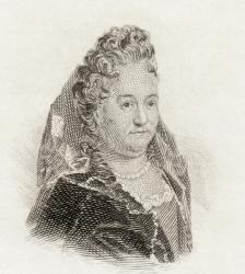 Anne Le Fevre Dacier, 1825 (engraving) | Obraz na stenu