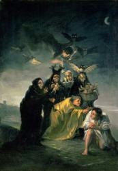 The Witches' Sabbath (oil on canvas) | Obraz na stenu