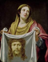 St. Veronica Holding the Holy Shroud (oil on canvas) | Obraz na stenu