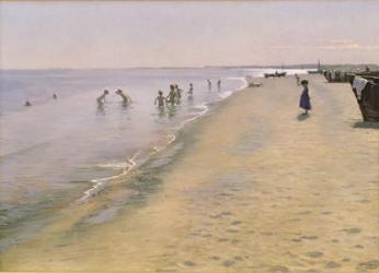 Summer Day at the South Beach of Skagen, 1884 | Obraz na stenu