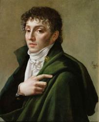 Portrait of Etienne-Henri Mehul (1763-1817) 1799 (oil on canvas) | Obraz na stenu