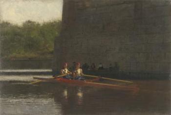 The Oarsmen, 1874 (oil on canvas) | Obraz na stenu