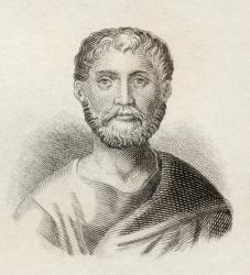 Publius Terentius Afer, from 'Crabb's Historical Dictionary', published 1825 (litho) | Obraz na stenu