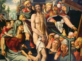 The Mocking of Christ (oil on panel) | Obraz na stenu
