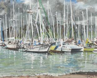 Coffs Harbour, Australia, 1998, (Acrylic on canvas board) | Obraz na stenu