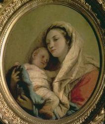 Madonna with Sleeping Child, 1780s (oil on canvas) | Obraz na stenu