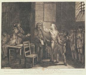 The Final Speech of Joseph Chalier (engraving) | Obraz na stenu