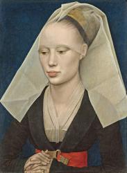 Portrait of a Lady, c.1460 (oil on panel) | Obraz na stenu