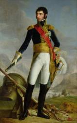 Portrait of Charles Jean Baptiste Bernadotte (1763-1844) after a painting by Francois Joseph Kinson (1771-1839) (oil on canvas) | Obraz na stenu
