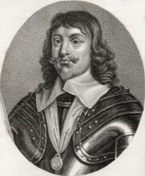 James Hamilton, engraved by Geremia, illustration from 'A catalogue of Royal and Noble Authors, Volume V', published in 1806 (litho) | Obraz na stenu