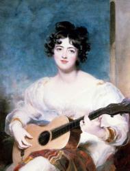 Lady Wallscourt, 1825 (oil on canvas) | Obraz na stenu