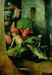 The Last Judgement (Altarpiece): Detail of the Cask | Obraz na stenu