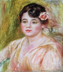 Portrait of Adele Besson, 1918 (oil on canvas) | Obraz na stenu