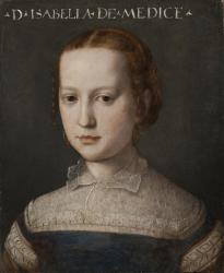 Isabella de Medici, c.1555 (oil on wood) | Obraz na stenu