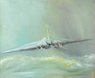 Vulcan B1 sortie, 2016, (oil on canvas board) | Obraz na stenu