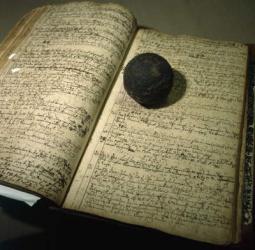 Enrollment book form the time of the Battle of Kesselsdorf (pen & ink on paper) | Obraz na stenu