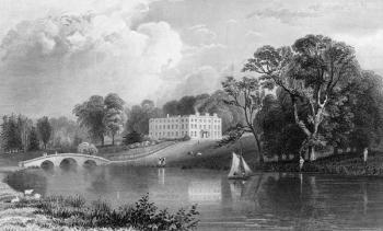 Rivenhall Place, Essex, engraved by John Carr Armytage, 1831 (engraving) | Obraz na stenu