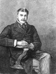 Sir Arthur Sullivan, engraved by C. Carter (engraving) | Obraz na stenu