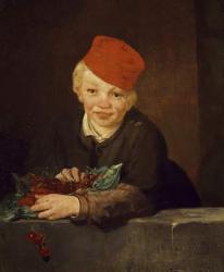 The Boy with the Cherries, 1859 (oil on canvas) | Obraz na stenu