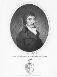 Thomas Erskine, 1st Baron Erskine (engraving) | Obraz na stenu