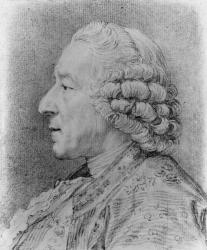 Charles-Nicolas Cochin, 1767 (charcoal on paper) (b/w photo) | Obraz na stenu