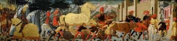 The Trojan Horse (oil on panel) | Obraz na stenu