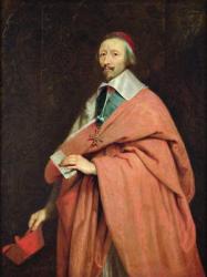 Cardinal Richelieu (1585-1642) c.1639 (oil on canvas) | Obraz na stenu