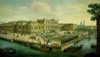 The Summer Palace, St. Petersburg (oil on canvas) (see also 88774) | Obraz na stenu