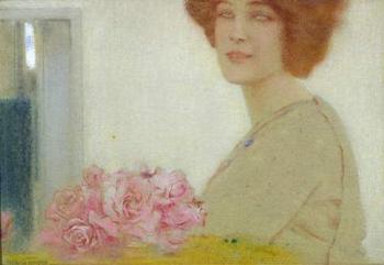 Roses, 1912 (pastel on paper) | Obraz na stenu