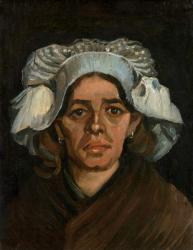 Head of a Woman, 1885 (oil on canvas) | Obraz na stenu