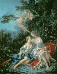 Jupiter and Callisto, 1744 (oil on canvas) | Obraz na stenu