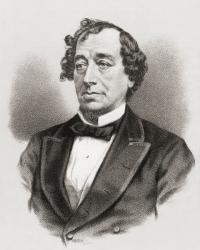 Benjamin D'Israeli, 1st. Earl of Beaconsfield, 1804-1881. British statesman and author. | Obraz na stenu